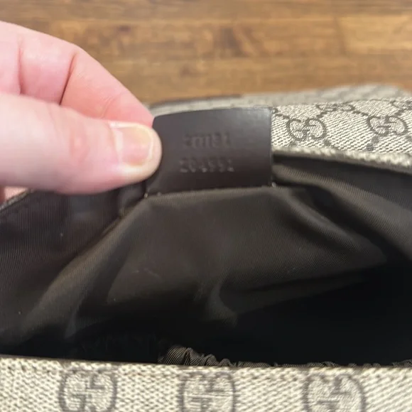 GG plus diaper bag (Gucci diaper bag with multiple pockets) - Picture 6 of 9